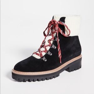 Villa Rouge Miloh Hiking Boots Black Size 8